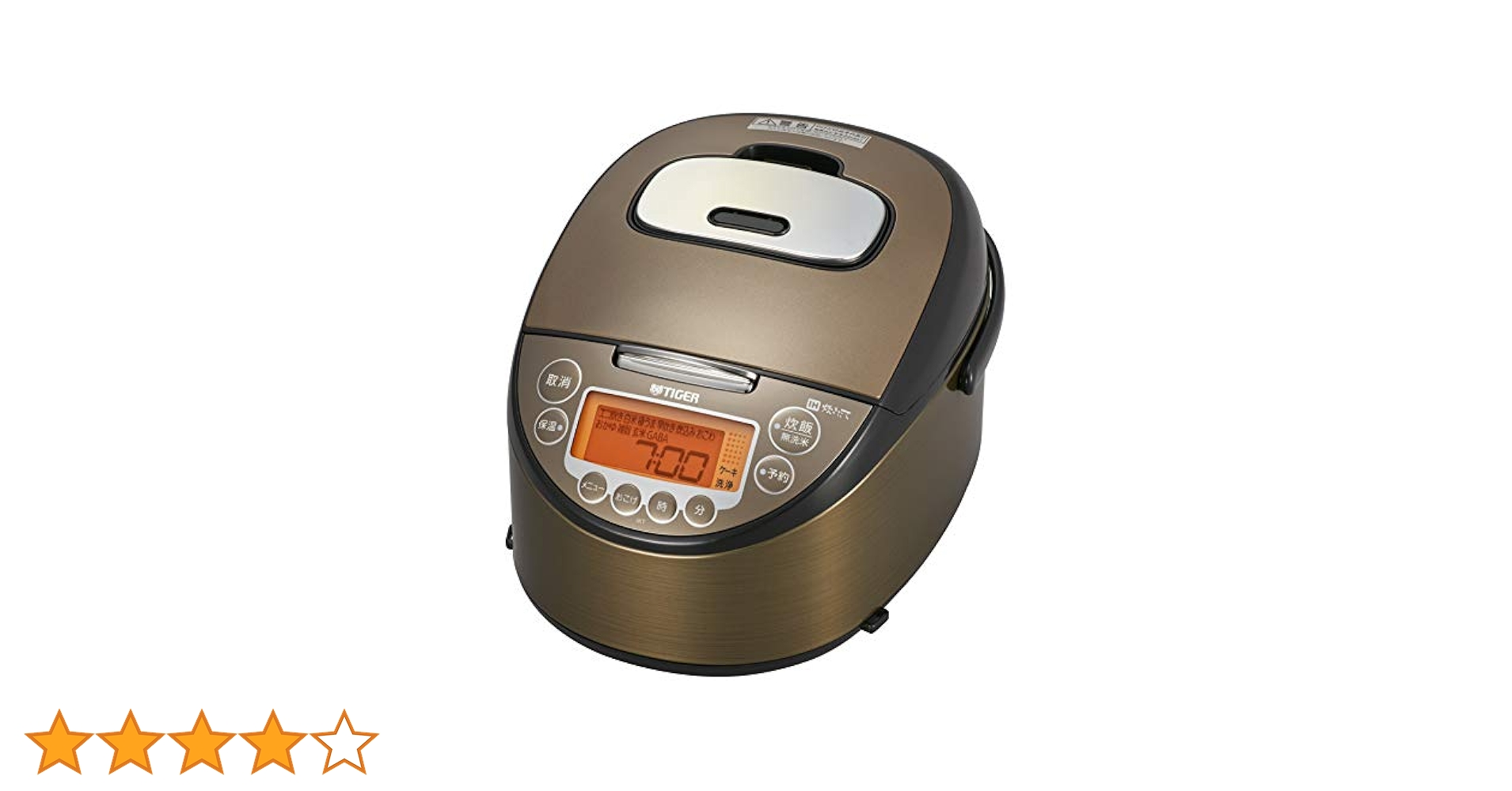 Amazon | タイガー魔法瓶(TIGER) 炊飯器 5.5合 IH 炊き分け
